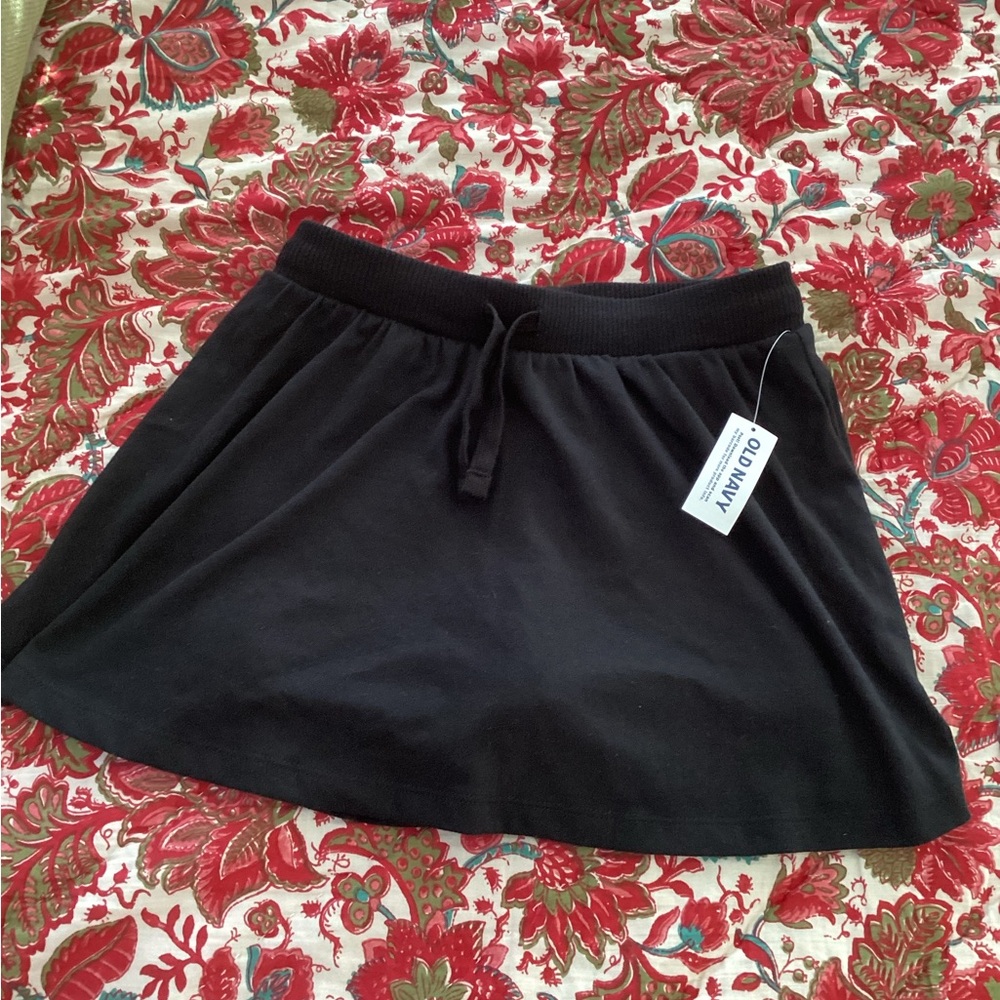 Old Navy Black Mini Skort NWT